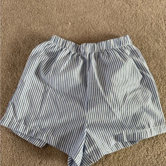 Blue Striped Matching Set - Picture 2 of 4